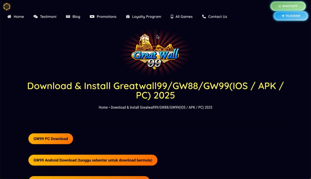 Gw99 apk download